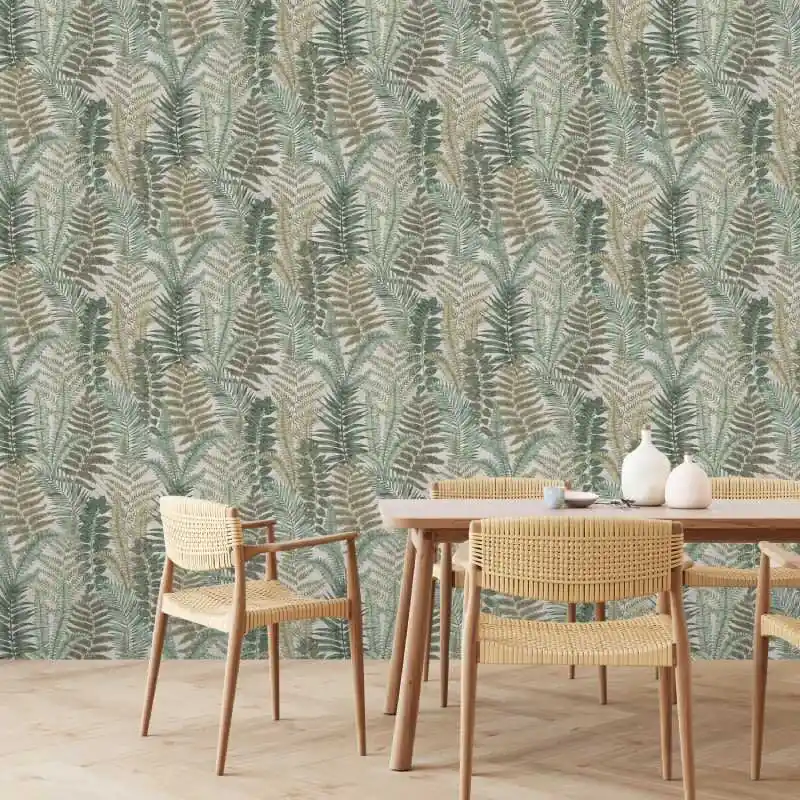 Tapete Grün, Beige, Creme livingwalls Vliestapete (1044847) Solange Der Vorrat Reicht