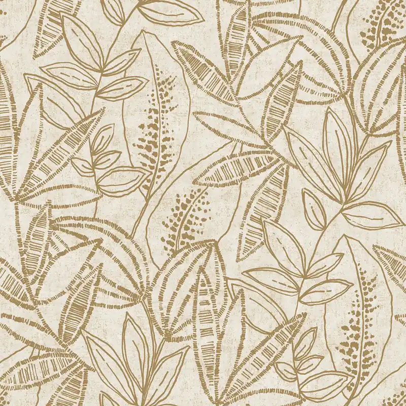 Top-Preis Tapete, beige-gold, Blätter, A71801, Vavex 2027