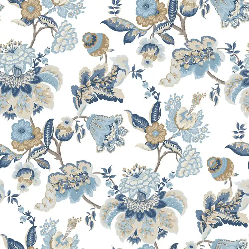 Tapete, blau, Blumen, 8303, Blooming Garden 2, Parato by Cristiana Masi Must-Have