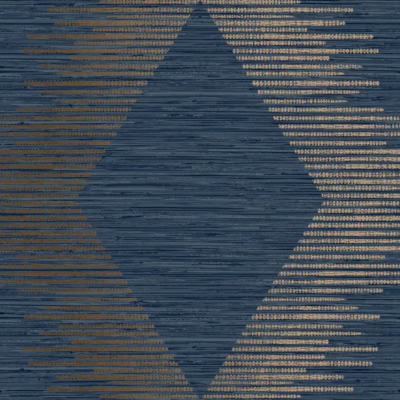 Blaue Tapete mit geometrischen Mustern, 120721, Vavex 2025 Rabatt