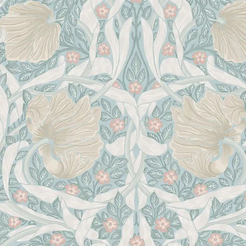 Tapete, Grün, Beige, Blumen, 140507, William Morris at Home vol. 2 Direkt Vom Hersteller