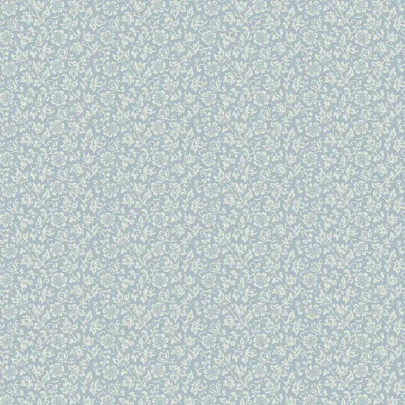 Blumentapete, Blau-Weiß, 121078, Laura Ashley 3, Laura Ashley Signature, Laura Ashley 4 Finale Aktion