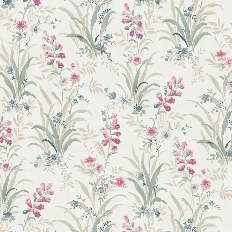 Tapete, Grün, Rosa, Wildblumen, 122750, Laura Ashley 4 Heißes Angebot