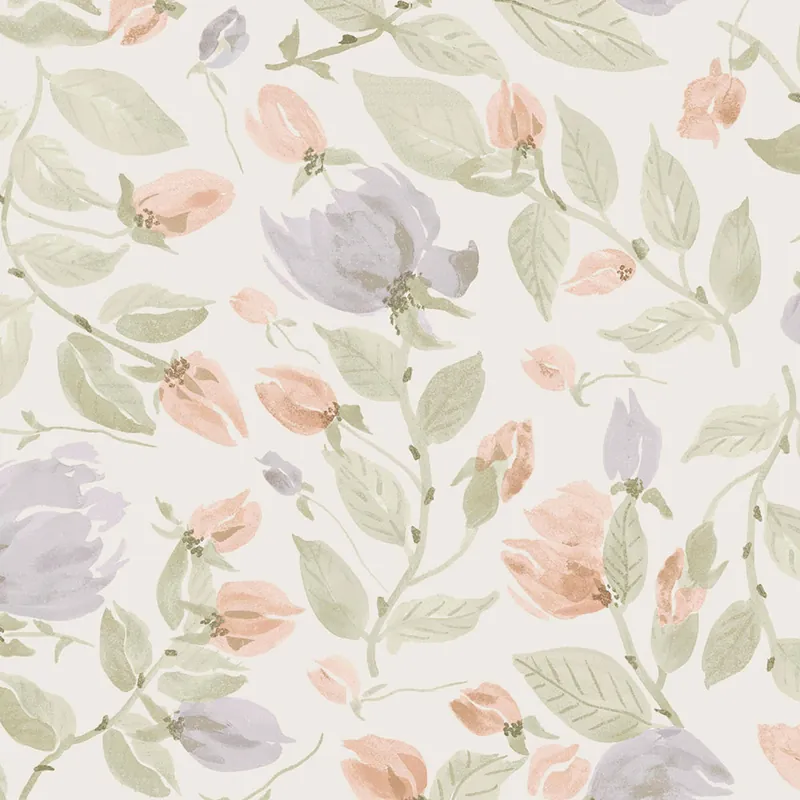 Mega-Angebot Blumentapete, Violett, Rosa, 122761, Laura Ashley 4