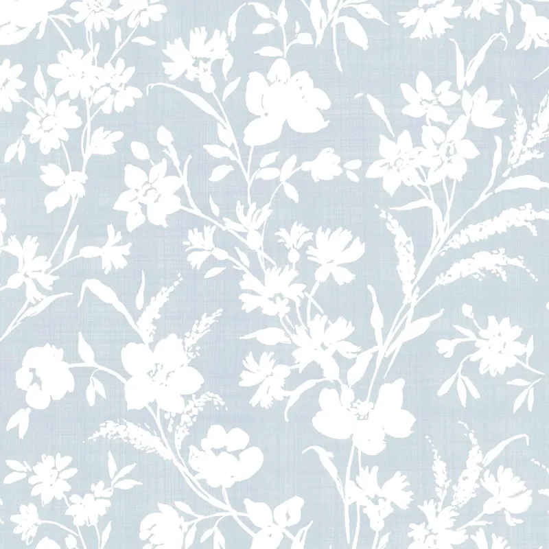Tapete, Blau, Blumenmuster, 130109, Laura Ashley 4 Markenprodukt