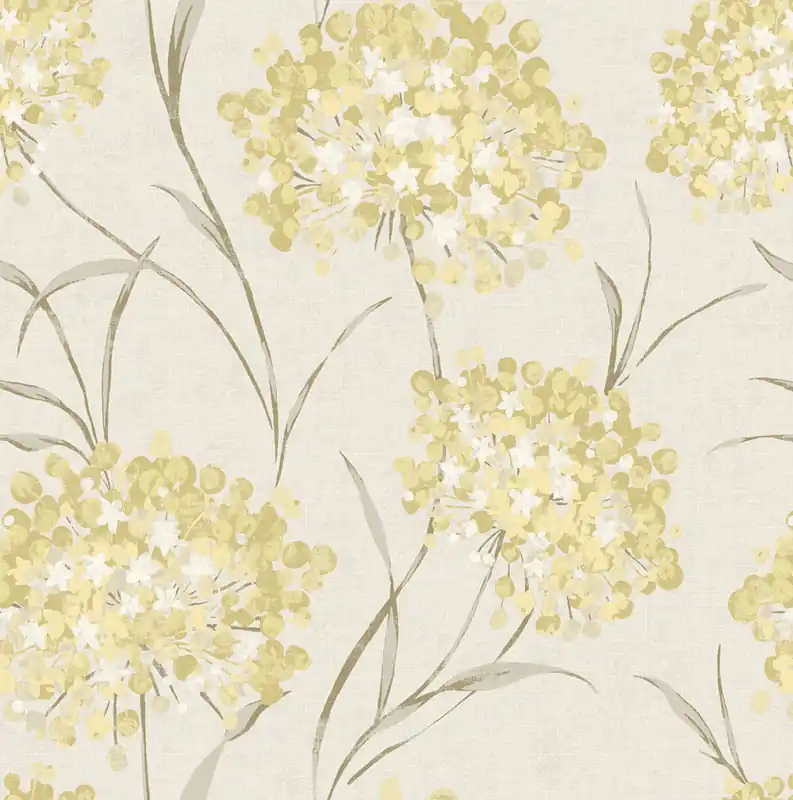 Bestpreis Tapete, Gelb, Beige, Blumenmuster, 140330, Laura Ashley 4