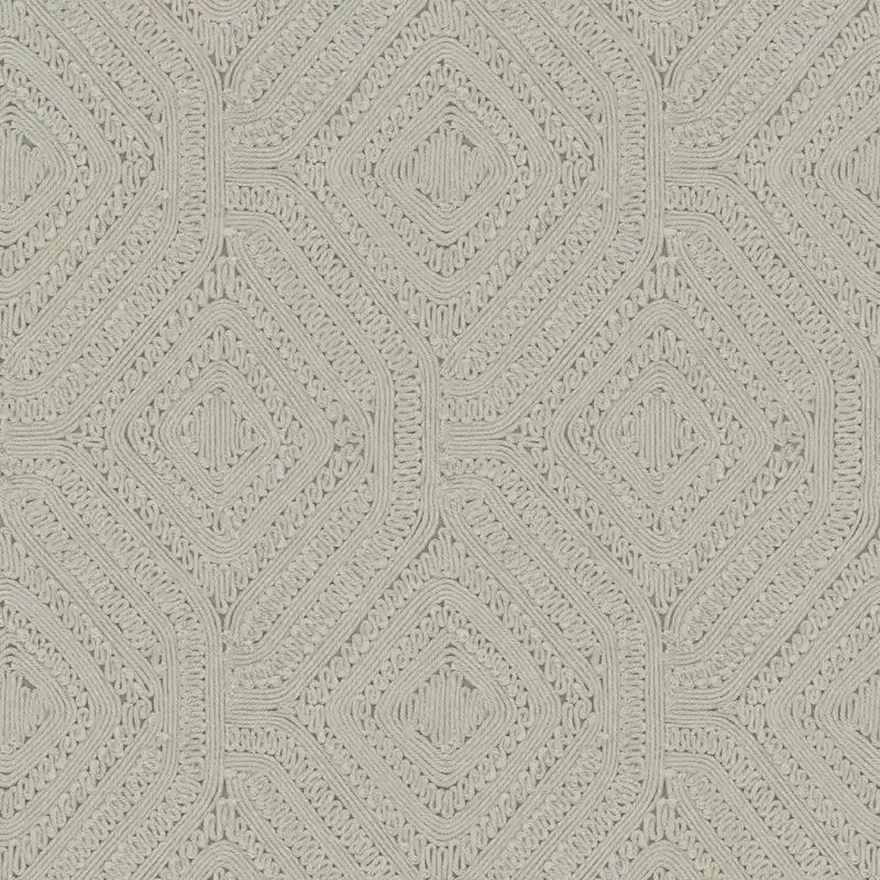 Geometrische Tapete, beige, braun, Strickoptik, 140086, Abigail Ahern vol.1 Rabatt
