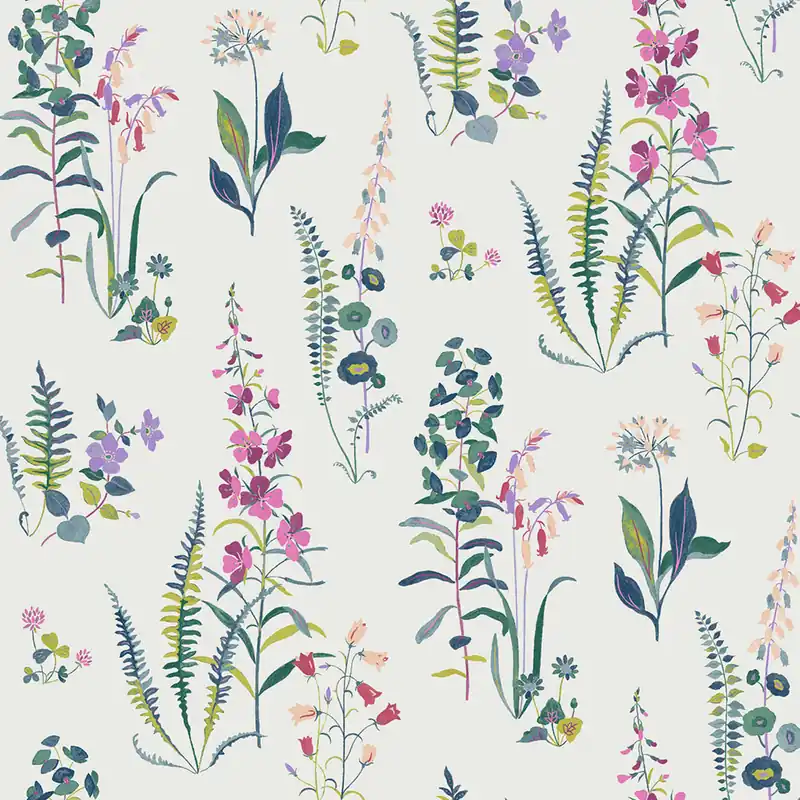 Bestseller Blumentapete, Rosa, Violett, 127401, Laura Ashley 4
