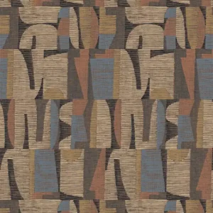 Geometrische Fototapete, Braun, Rot, IMD28101, Imani, Decoprint Zertifiziert