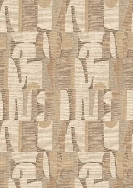 Sonderaktion Geometrische Fototapete, Beige, Braun, IMD28103, Imani, Decoprint