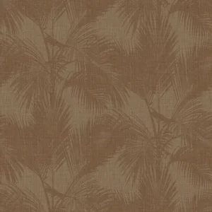 Zertifiziert Fototapete, Palmblätter, Braun, Schwarz, IMD28123, Imani, Decoprint