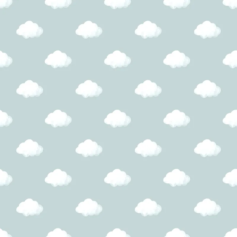 Kracherpreis Tapete, blau, weiß, Wolken, 4457, Momi, Parato by Cristiana Masi