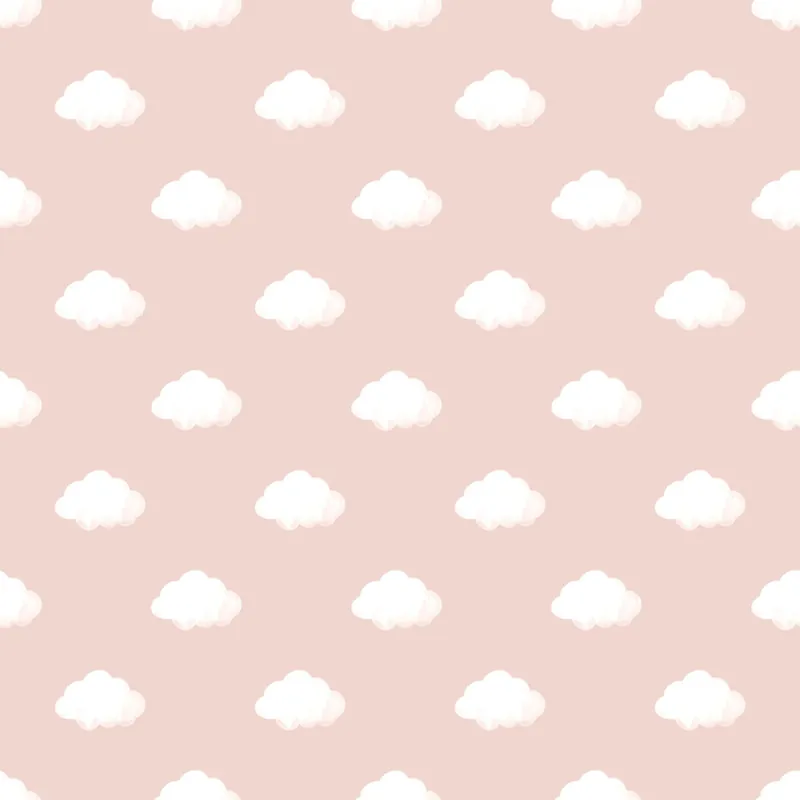Direktkauf Tapete, rosa, weiß, Wolken, 4459, Momi, Parato by Cristiana Masi