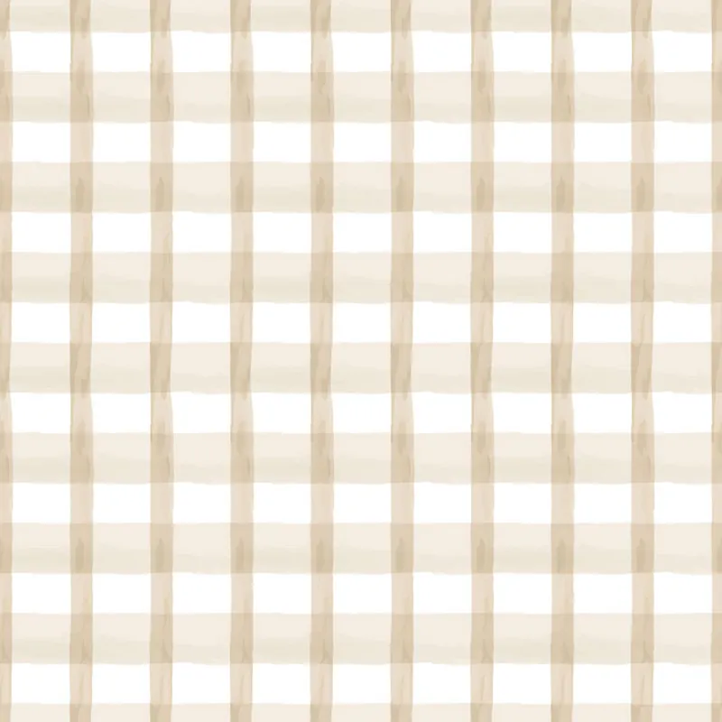 Günstig Tapete, beige, weiß, kariert, 4478, Momi, Parato by Cristiana Masi