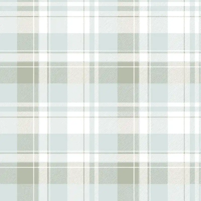 Tapete, blau, karierte Stoffoptik, 4492, Momi, Parato by Cristiana Masi Bestpreis