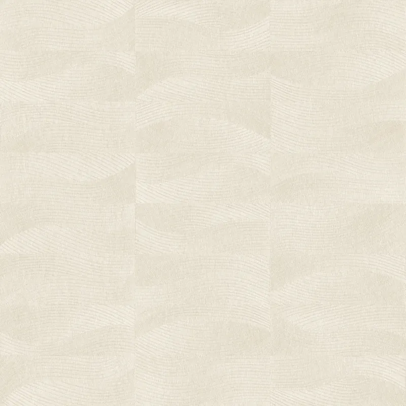 Tapete, Beige, Stickerei-Optik, Wellen, TN29020, Terra Nova, Decoprint Günstig