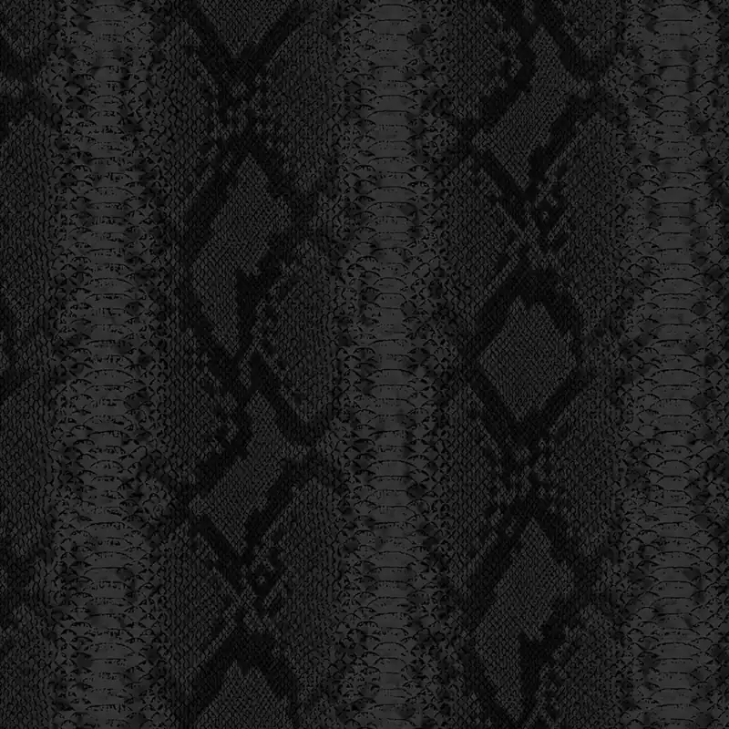 Expressversand Tapete, schwarz, Schlangenhautoptik, Z81034, Philipp Plein 2, Zambaiti Parati