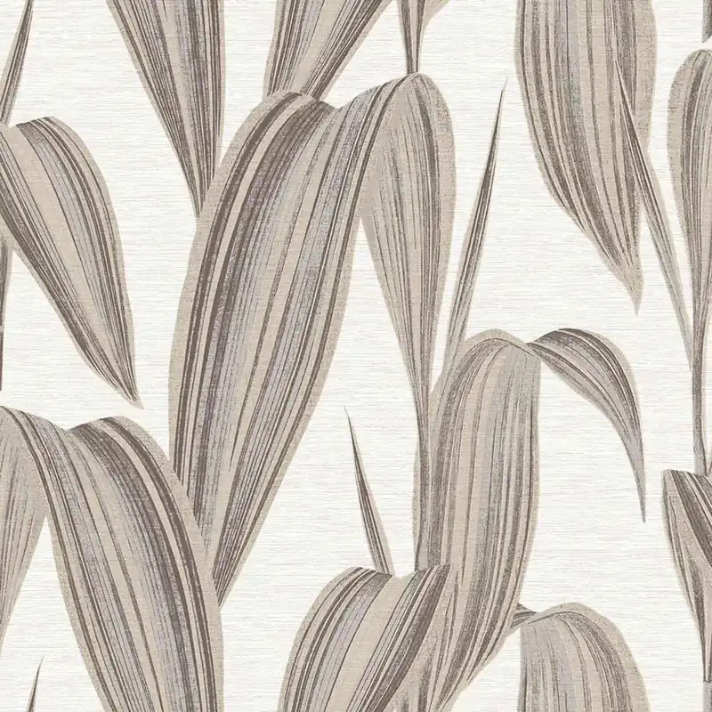 Beliebt Tapete, grau, beige, Blätter, 5831, Jaipur, Parato by Cristiana Masi