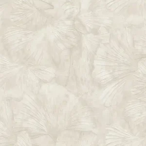 Tapete, braun, creme, Blätter, BM31003, Blumarine, Emiliana Parati Echt