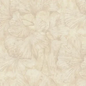 Tapete, beige, creme, Blätter, BM31004, Blumarine, Emiliana Parati Preiswert