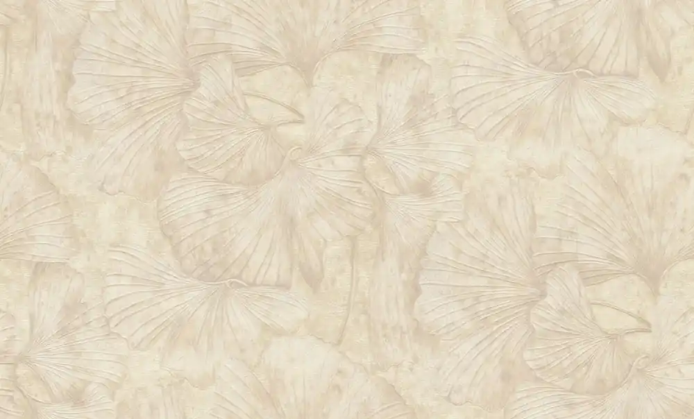Tapete, beige, creme, Blätter, BM31004, Blumarine, Emiliana Parati Preiswert