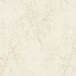 Tapete, hellbeige, creme, blühende Birke, BM31022, Blumarine, Emiliana Parati Abverkauf