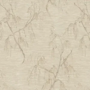 Tapete, beige, blühende Birke, BM31024, Blumarine, Emiliana Parati Echt