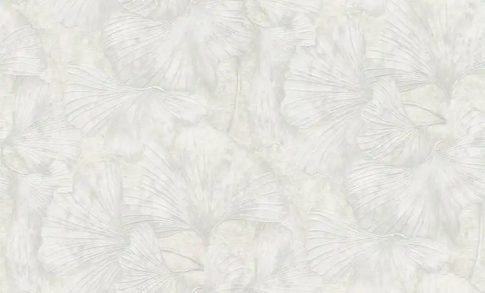 Tapete, grau, creme, Blätter, BM31002, Blumarine, Emiliana Parati Direkt Vom Hersteller
