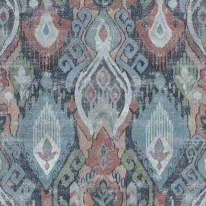 Garantierte Lieferung Tapete, blau, Ethno-Muster, 142306, Jaipur, Graham Brown Premium