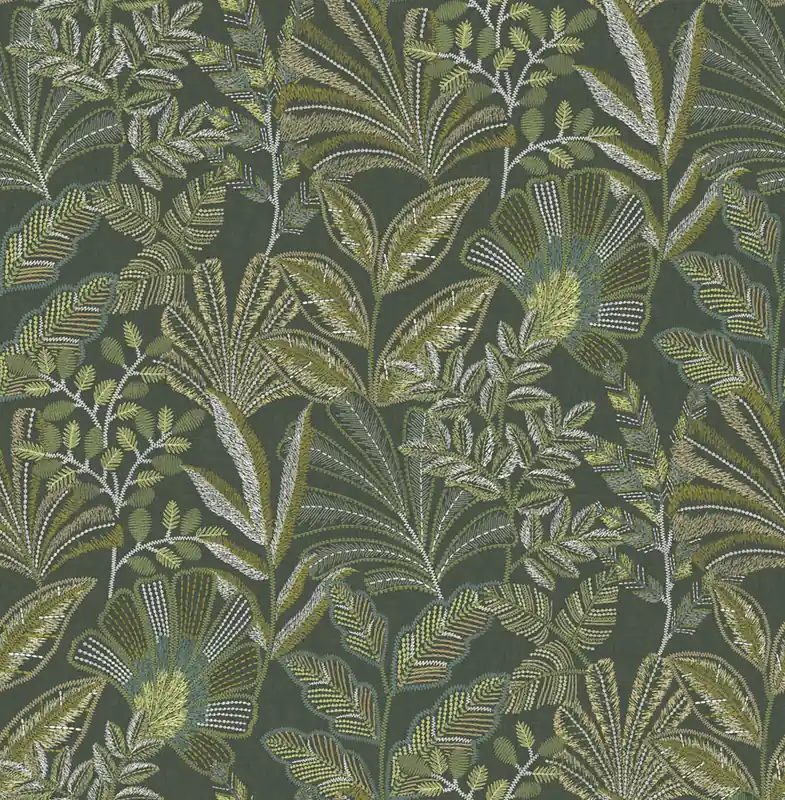 Tapete, grün, Blätter, 142320, Jaipur, Graham Brown Premium Nur Heute
