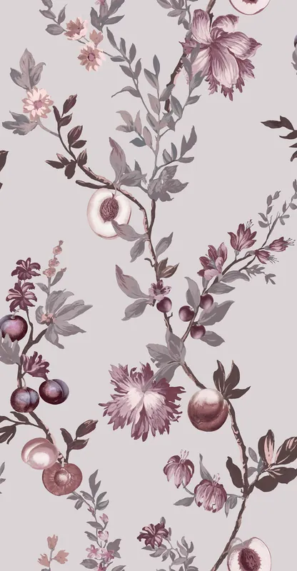 Tapete, rosa, Zweige, Blumen, 142341, Allurium, Graham Brown Premium Preisreduziert