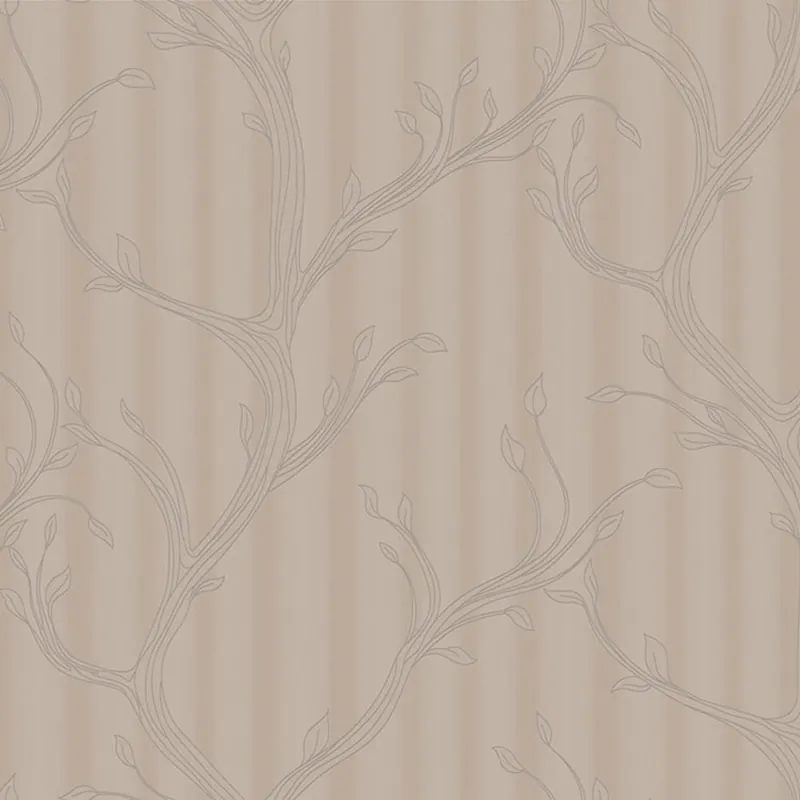Knallerangebot Luxustapete, Braun, Zweige mit Blättern, Z16713, Murella 100, Zambaiti Parati