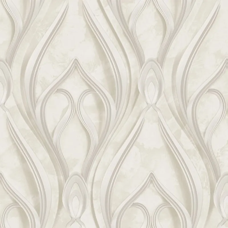 Luxustapete, Grau-Beige, Ornamente, Z16729, Murella 100, Zambaiti Parati Günstig