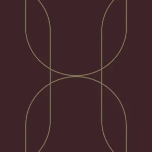 Grafische Tapete, bordeaux, 142061, Allurium, Graham Brown Premium Must-Have