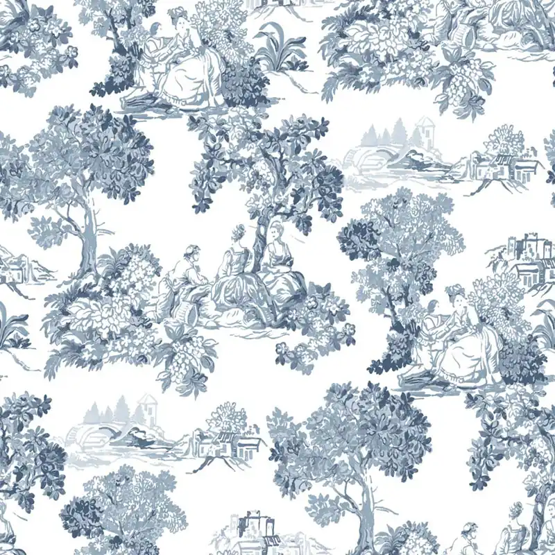 Tapete, blau, romantisch, 8342, Blooming Garden 2, Parato by Cristiana Masi Heißes Angebot