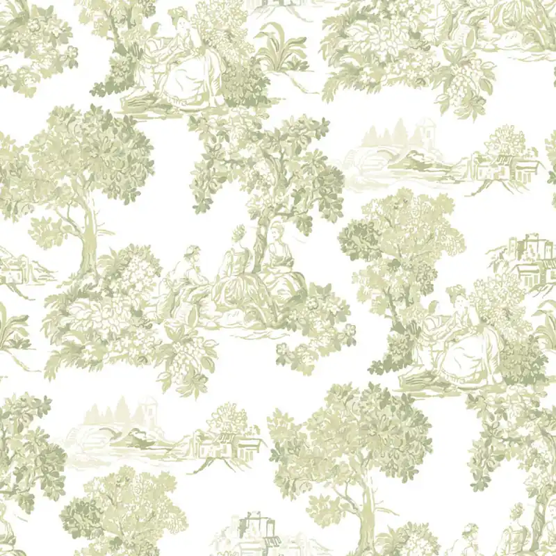 Ausverkauf Tapete, grün, romantisch, 8344, Blooming Garden 2, Parato by Cristiana Masi