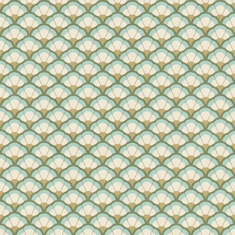 Markenprodukt Tapete, Blumen, grün-beige, 2044, Rio, Parato by Cristiana Masi