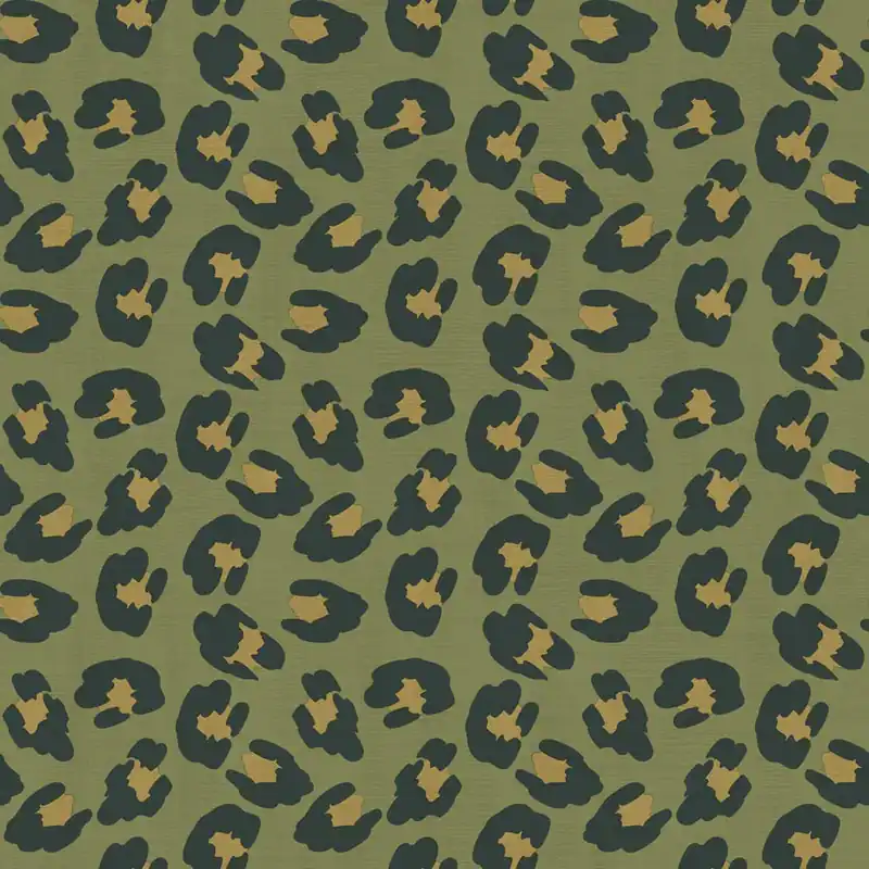 Tapete, Leopardenmuster, grün, 2047, Rio, Parato by Cristiana Masi Angebot