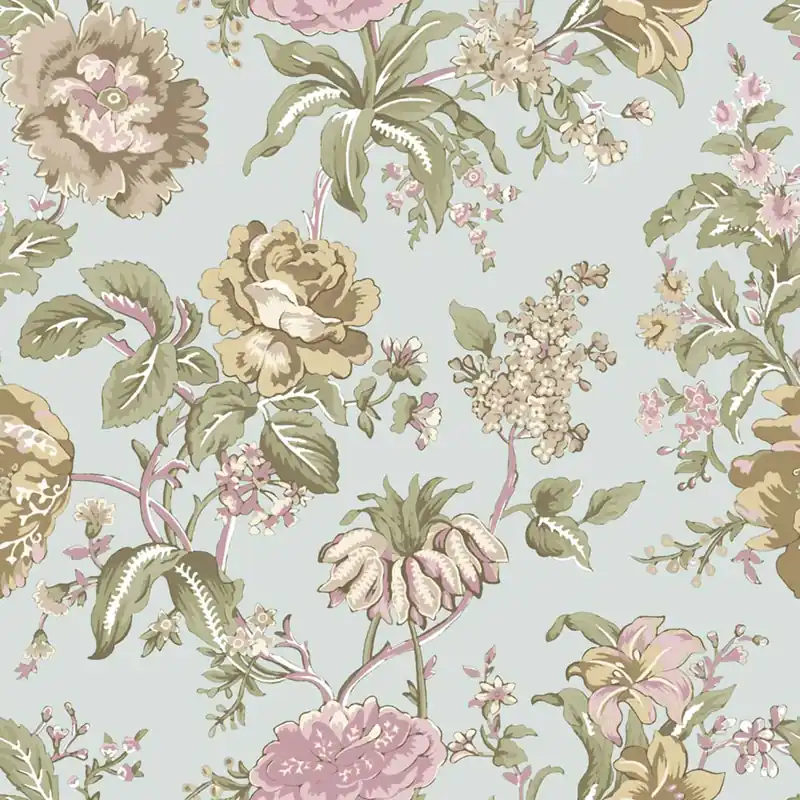 Tapete, blau, Blumen, 8307, Blooming Garden 2, Parato by Cristiana Masi Top-Preis