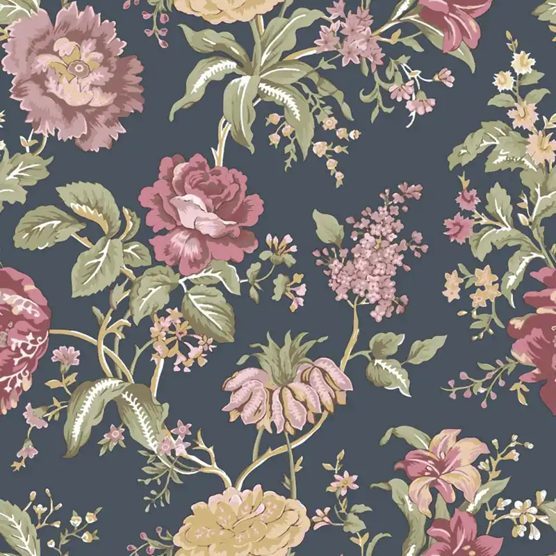 Jetzt Kaufen Tapete, schwarz, Blumen, 8308, Blooming Garden 2, Parato by Cristiana Masi