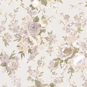 Tapete, lila, Blumen, 8310, Blooming Garden 2, Parato by Cristiana Masi Abverkauf