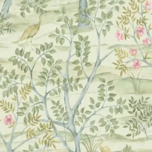 Tapete, grün, Bäume, Vögel, 8317, Blooming Garden 2, Parato by Cristiana Masi Angebot
