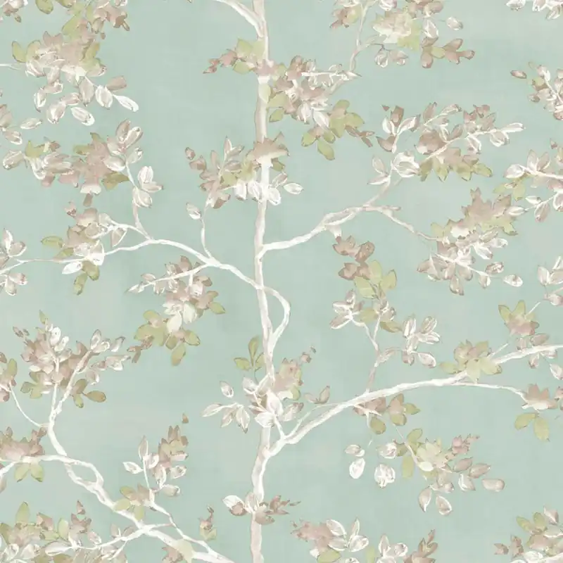 Zertifiziert Tapete, grün, Bäume, Blätter, 8321, Blooming Garden 2, Parato by Cristiana Masi