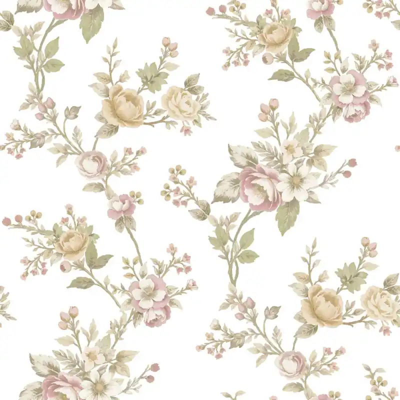 Neu Im Sortiment Tapete, beige, Blumen, 8325, Blooming Garden 2, Parato by Cristiana Masi