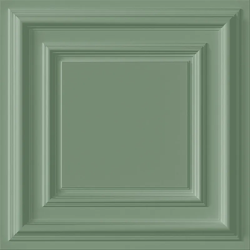 Sonderaktion Tapete, grün, 3D-Paneeloptik, 347830, 3D Reflections, Origin