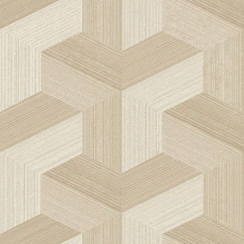 Tapete, beige, grafisches Muster, 347949, 3D Reflections, Origin Meistverkauft