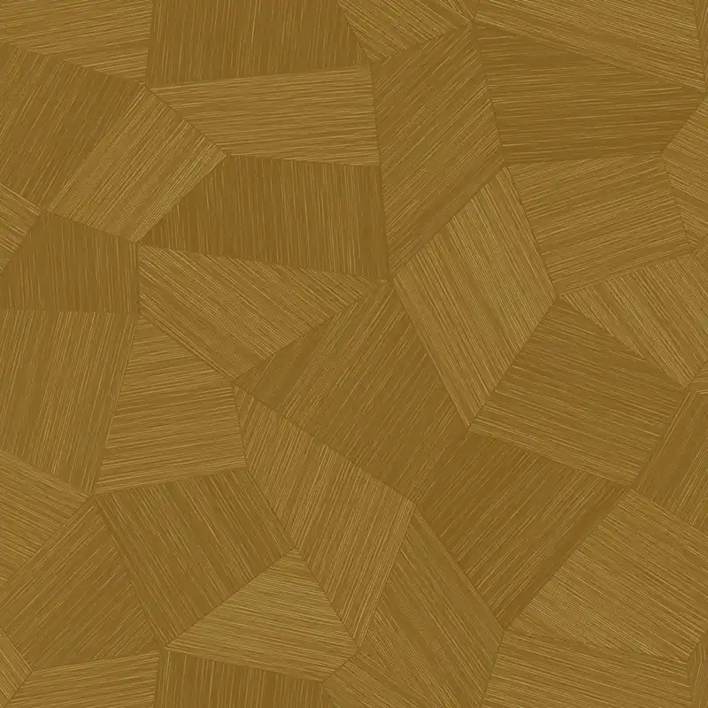 Sale Tapete, goldfarben, grafisches Muster, 347953, 3D Reflections, Origin