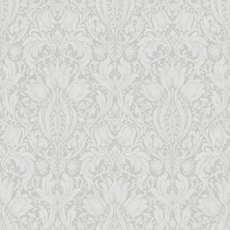 Wochenendangebot Tapete, grau, Blumen, Blätter, 38748, Borosan Hem, Boråstapeter