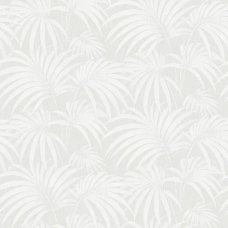 Sonderangebot Tapete, grau, Palmblätter, 38768, Borosan Hem, Boråstapeter