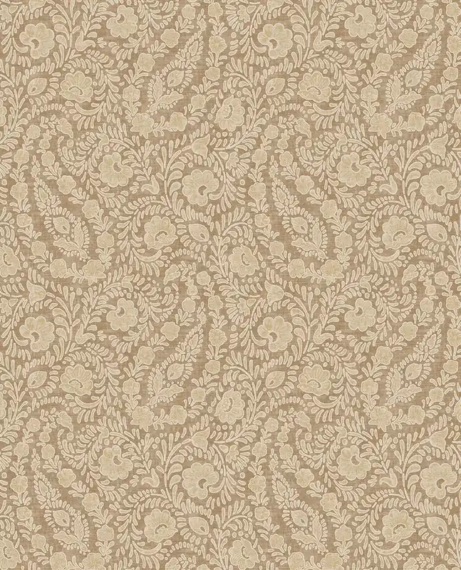 Direktkauf Tapete, braun, Blumen, Ornamente, 350652, Amber, Eijffinger